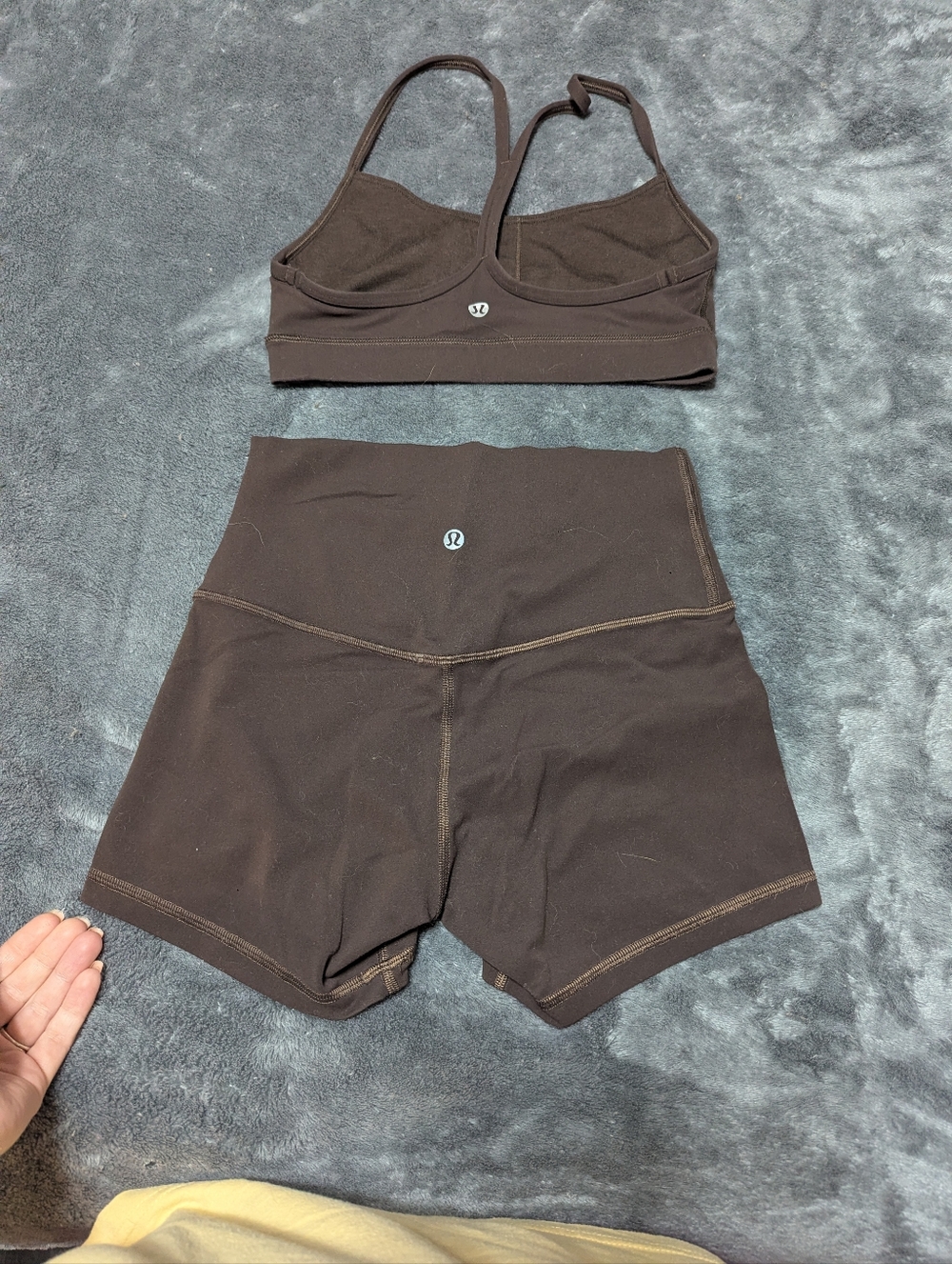 Lululemon Shorts And Bra Set - Picture 2 of 4